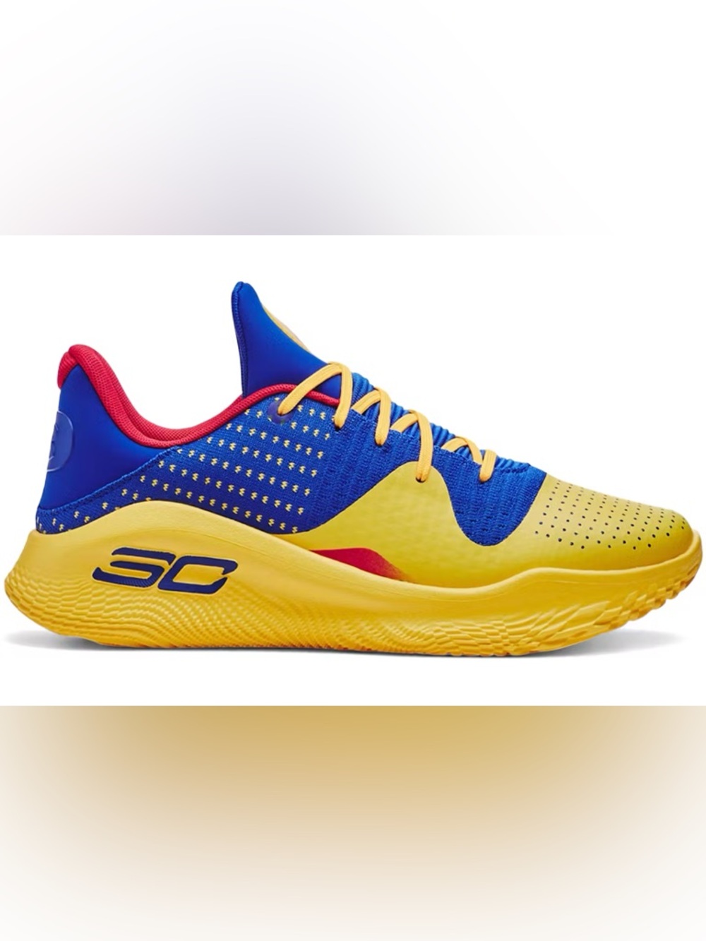 Under Armour Men's Athletic Shoes - Blue/Yellow/Red